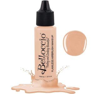 Belloccio Airbrush Makeup Blanc BF001 New Light Skin Tone Color